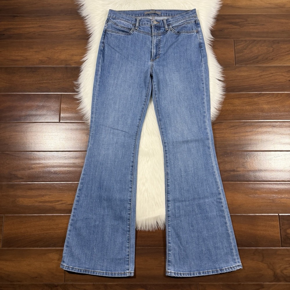 Joe's Women's Size 30 Anita Yoke Front High Rise Flare Denim Jeans